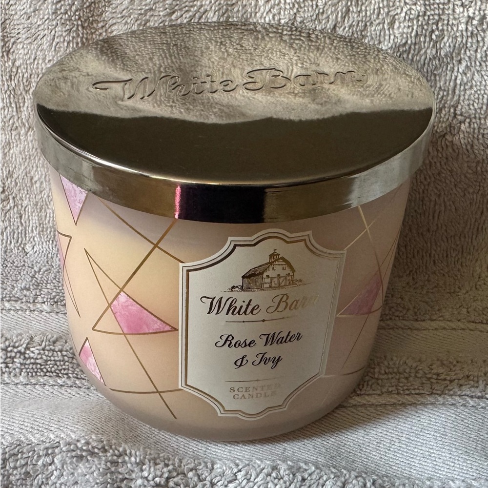 White Barn Cream and Pink Bath & Body Collection